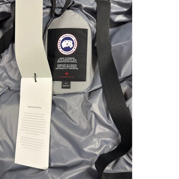 NWT Made in Canada Goose Armstrong Down Parka Silver Grey Puffer Jacket Coat - Picture 5 of 8
